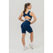 Велосипедки Nebbia High waisted leggings shorts 9'' SNATCHED Dark Blue 614 Blue Dark