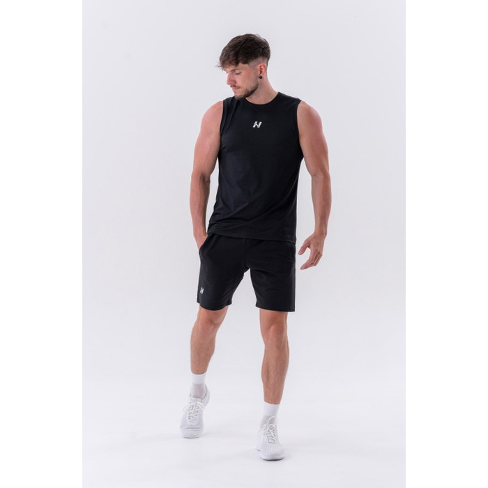 Шорти Relaxed-fit Shorts with Side Pockets BLACK 319