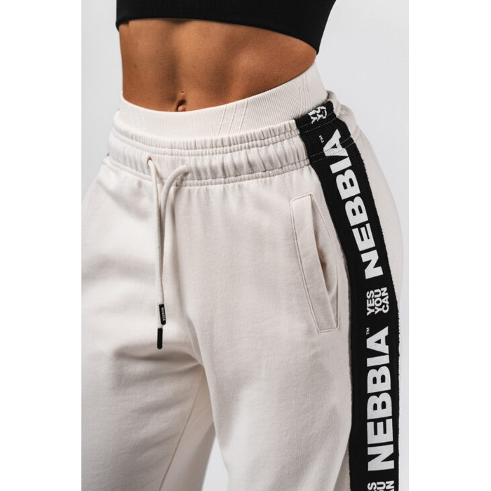 Штани Nebbia Straight Leg Sweatpants URBAN Cream 490