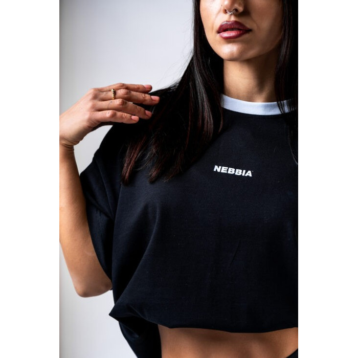 Футболка Nebbia Relaxed Tee POWER Black 894