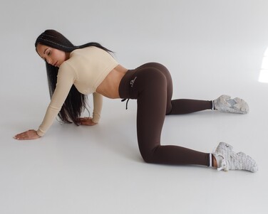 ЛЕГІНСИ BROWN CAROTA LEGGING FITZONA GIRL 14638