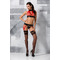 Комплект білизни червоний AZIZA SET S/M - Passion