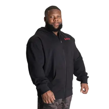 Чоловіча толстовка на блискавці GASP HTK Classic Hoodie 221018 Black