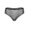 Трусики прозорі з відкритим доступом Daring Intimates Alexa, чорний, S/M