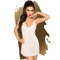 Мереживний пеньюар Penthouse Casual seduction white (S/M)