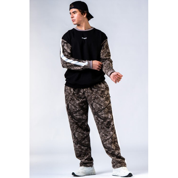 Штани Nebbia Relaxed Sweatpants POWER Light Brown Camo 904