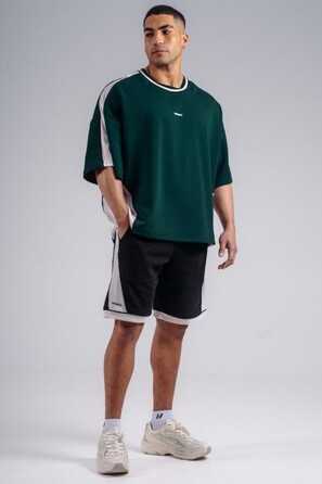 Футболка Nebbia Oversized T-Shirt PRIMAL Dark Green 869