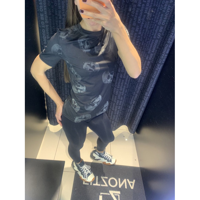 Футболка Fitzona T-shirt Skull Black