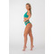 Купальний топ Nebbia SÃO GONÇALO bikini top Green 763