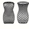 Сукня в крупну сітку Star Night з блискучими стразами, чорна, OS (S-L)