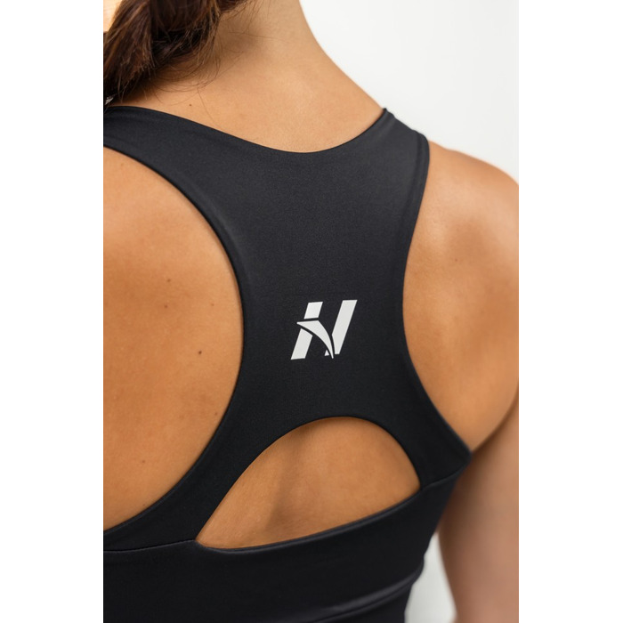 Топ Medium-Support Racerback Sports Bra AGILE Black 471