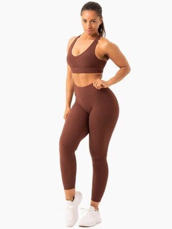 Легінси Optic Scrunch Bum Leggings - Chocolate