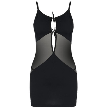 Пеньюар LUMIA CHEMISE black S/M - Passion