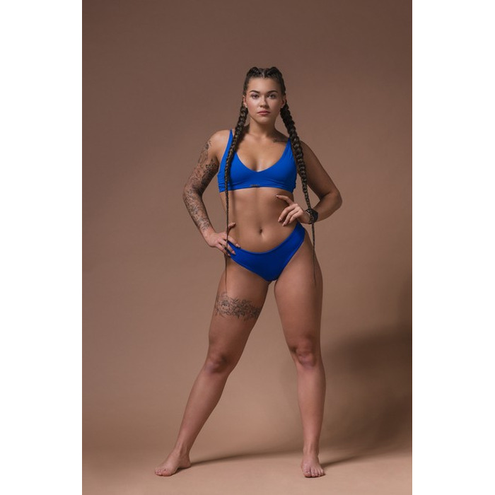КУПАЛЬНІ ТРУСИКИ CLASSIC BRAZIL BIKINI BOTTOM BLUE 454