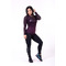 Лонгслів Nebbia Flash-Mesh Long Sleeve Shirt 664 Bordo Bordeaux