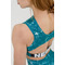 Топ Nebbia Crop tank top ROUGH GIRL Green 617