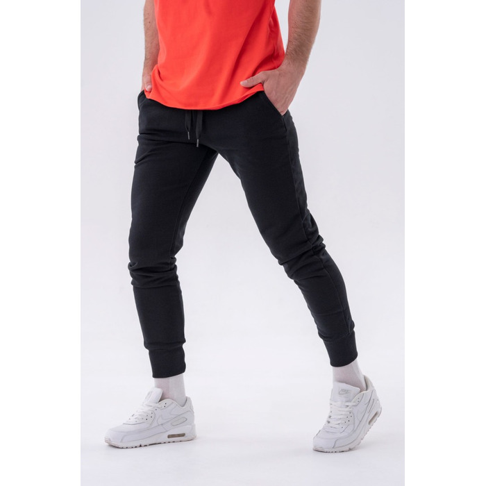 Штани Slim sweatpants with side pockets 'Reset” 321 Black