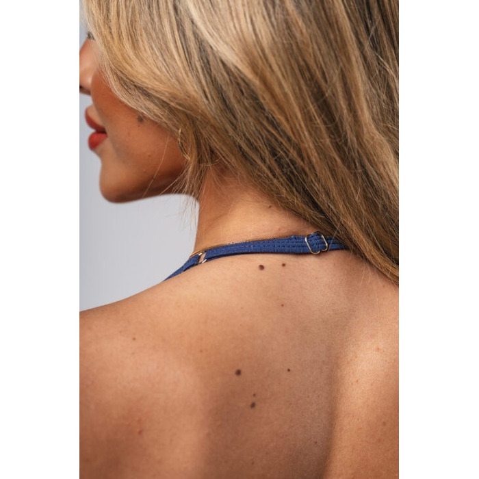 Топ Nebbia Lift-Up Sports Bra FLOW SEAMLESS Blue 495