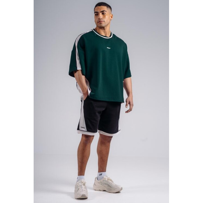 Футболка Nebbia Oversized T-Shirt PRIMAL Dark Green 869