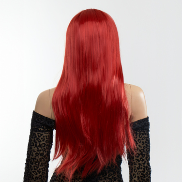 Парик прямой Fetish Hair красный, 70 см