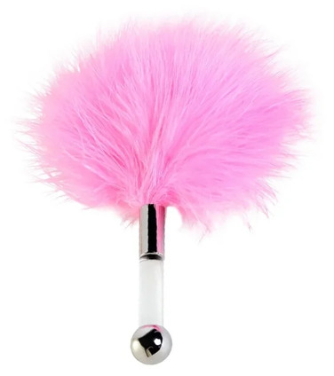 Пушок на короткой ручке Runye, розовый