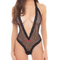 Боді SAY MY NAME PLUNGE TEDDY BLACK, S/M