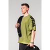 Футболка Nebbia Washed-off Oversized T-shirt LIFTING CLUB Green 368 Футболка Nebbia Washed-off Oversized T-shirt LIFTING CLUB Green 368