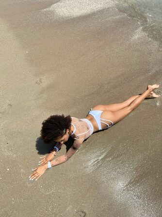 Купальник String-P & Рашгард (3 предмета)