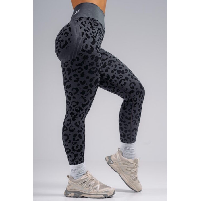 Легінси Nebbia Push-Up Compression Leopard Leggings PRIMAL Black Leopard 849