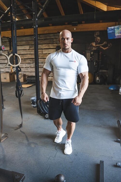 ФУТБОЛКА MINIMALIST LOGO NEBBIA T-SHIRT WHITE 291