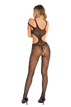 Комбинезон MADE THE CUT BODYSTOCKING BLACK, OS