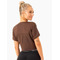 Топ Level Up Cropped T-Shirt - Chocolate