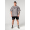 Футболка Nebbia Washed-off Heavyweight Cotton Oversized T-shirt GRIND Light Grey 370