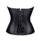 Корсет із застібкою блискавкою Star Night Sexy Leather і шнурівкою, чорний, XL (без коробки)
