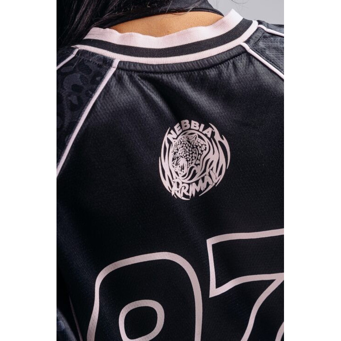 Футболка Nebbia Oversized T-Shirt '97 PRIMAL Black Leopard 862