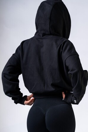 Спортивна кофта Nebbia Relaxed Zip Hoodie POWER Black 895