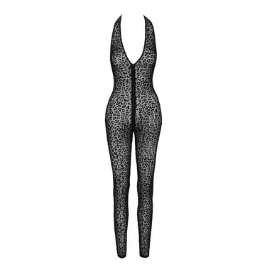 Бодистокинг сексуальный с леопардовым принтом XL F286 Noir Handmade