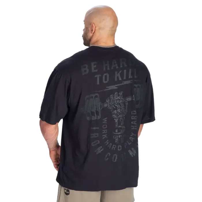 Футболка GASP HTK Slub Iron Tee 221117 Washed Black