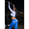 Легінси Nebbia Scrunch butt 691 Blue