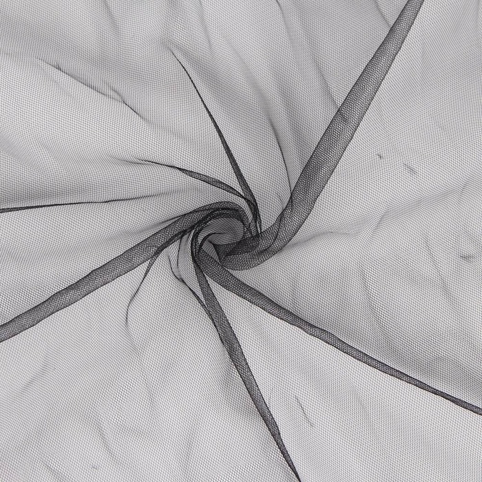 Халат довгий з поясом Star Night з обробкою зі штучного хутра та трусиками, чорний, ХХХL