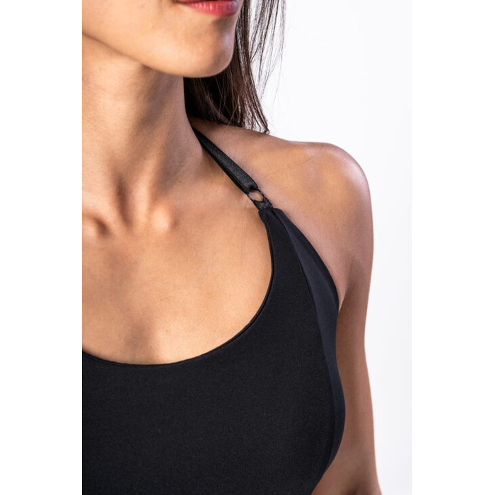 Топ Deni x NEBBIA Sports Crop Tank Black 309