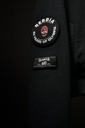 Бомбер Nebbia Washed Bomber Jacket with Contrast Lining LEGEND Black 784