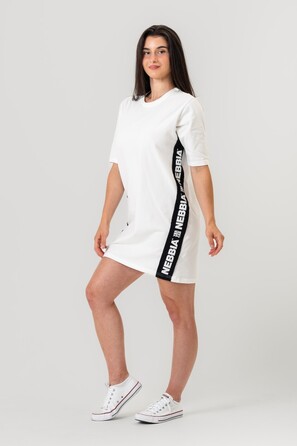 Плаття Oversized T-Shirt Dress NEBBIA CLUB Cream 594