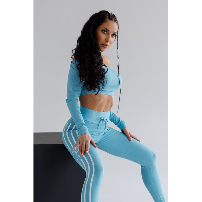 ЛЕГИНСЫ SKY BLUE HONG KONG FITZONA GIRL 14644
