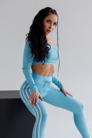 ЛЕГИНСЫ SKY BLUE HONG KONG FITZONA GIRL 14644