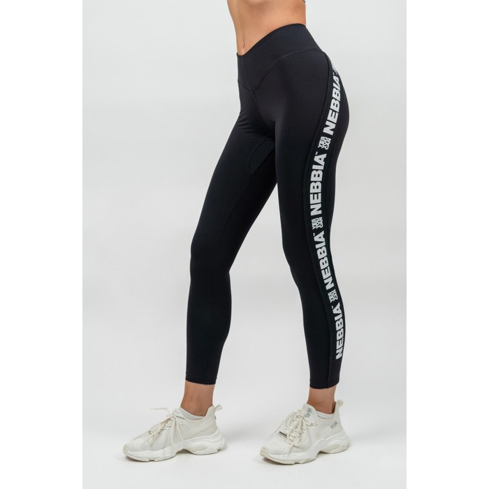 Легінси Nebbia High Waisted Side Stripe Leggings Iconic Black 209