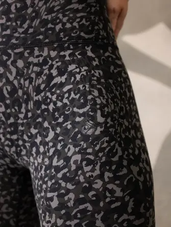 Леггинсы Ryderwear Empower High Waisted Leggings - Black Leopard