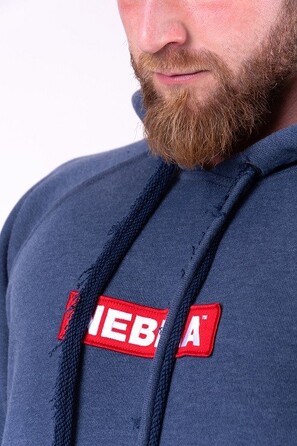 Спортивна кофта Nebbia Red Label hoodie 149 dark blue