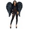 Крила ангела з пір'я Leg Avenue Black Feather Wings - Hvit