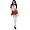 Костюм школярки Miss Prep School Leg Avenue, 4 предмети, червоний, S/M